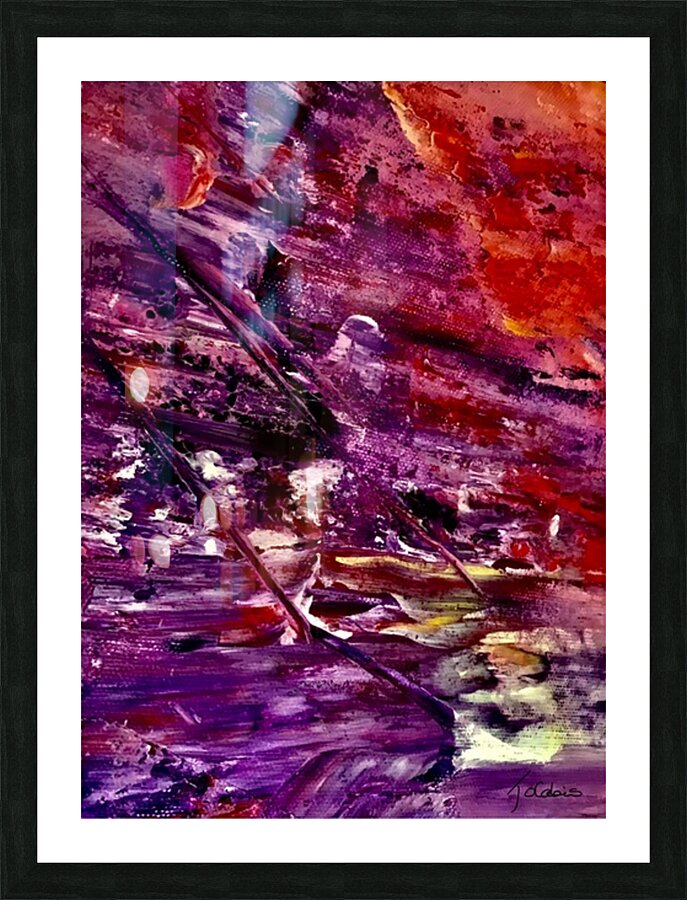 Intense Picture Frame print