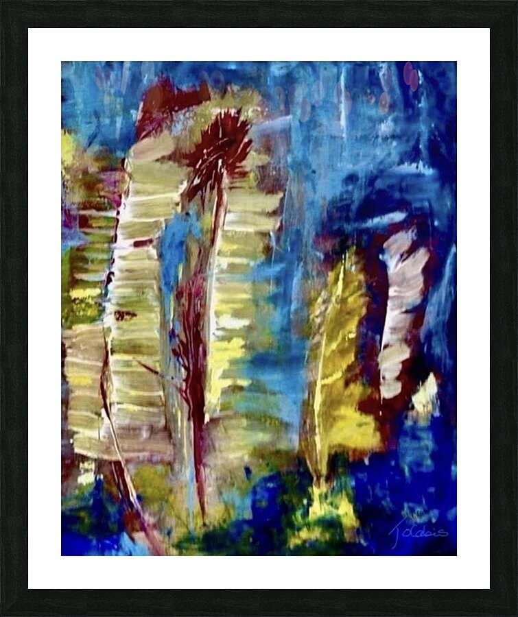 Plumes d’ecriture  Picture Frame print