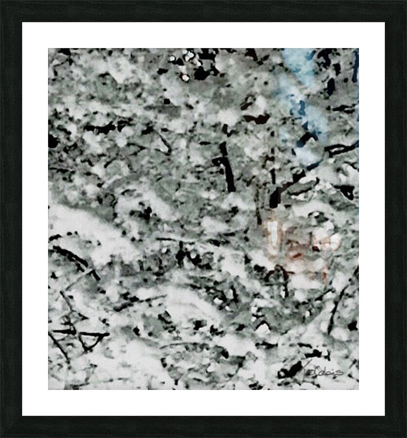 Enneigement  Picture Frame print