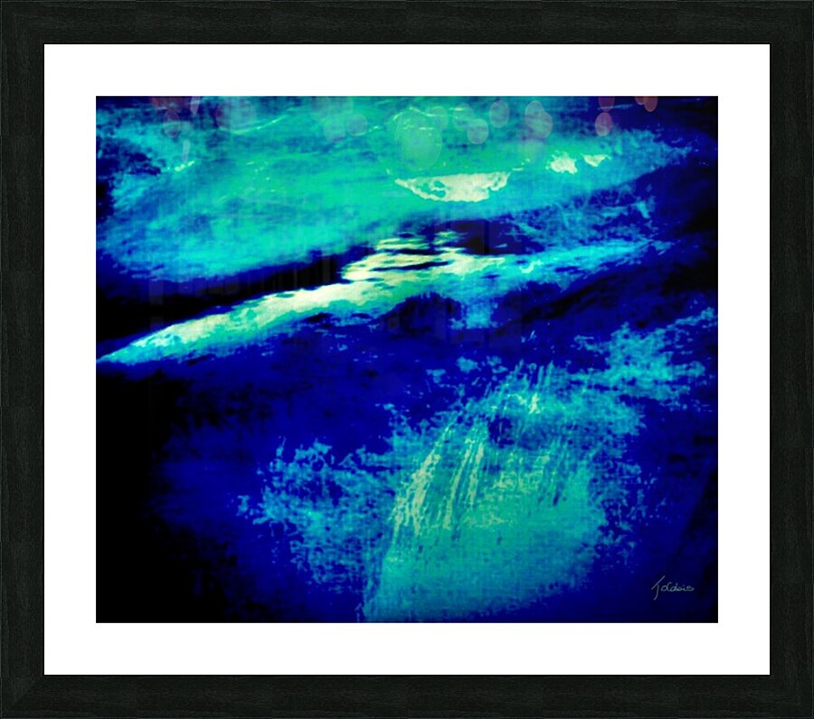Lumiere fluorescente  Picture Frame print