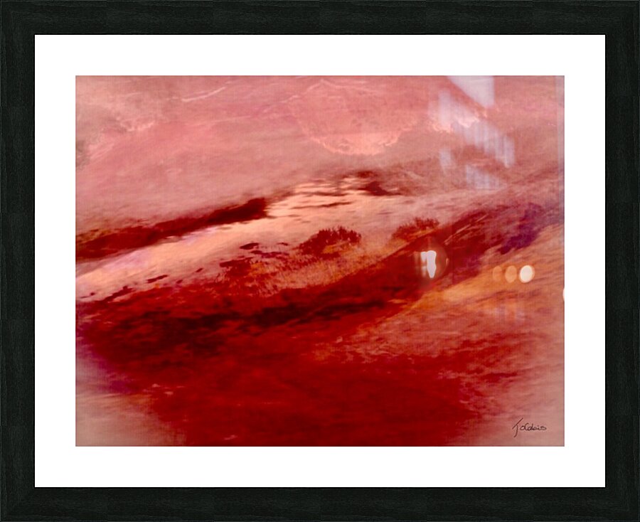 La pente Picture Frame print