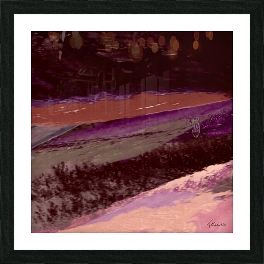 La nuit Picture Frame print