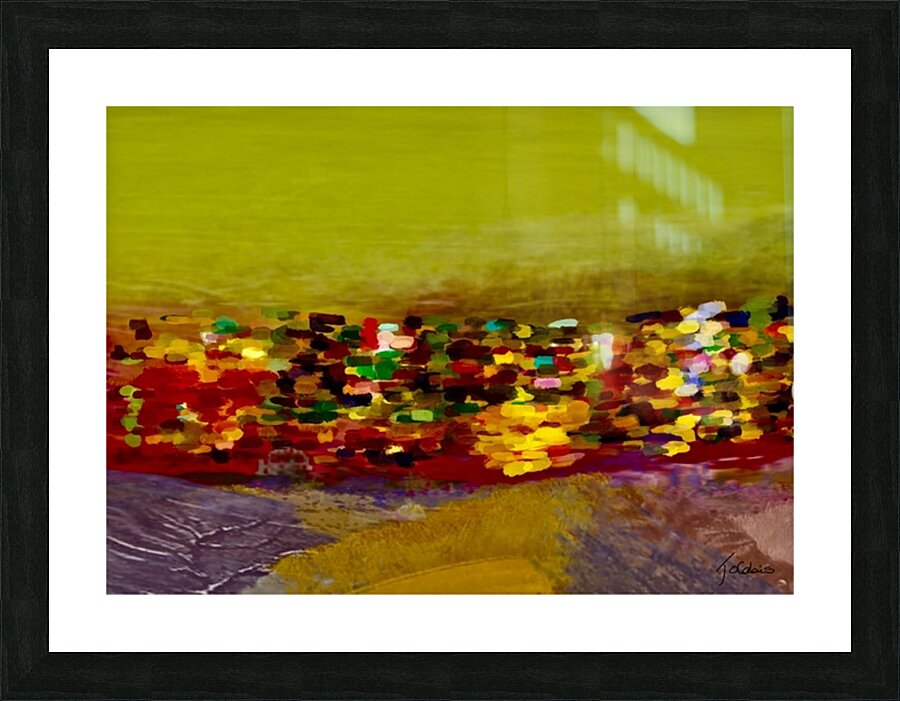 Fleurs sauvages  Picture Frame print