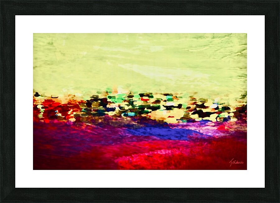 Une ville  Picture Frame print