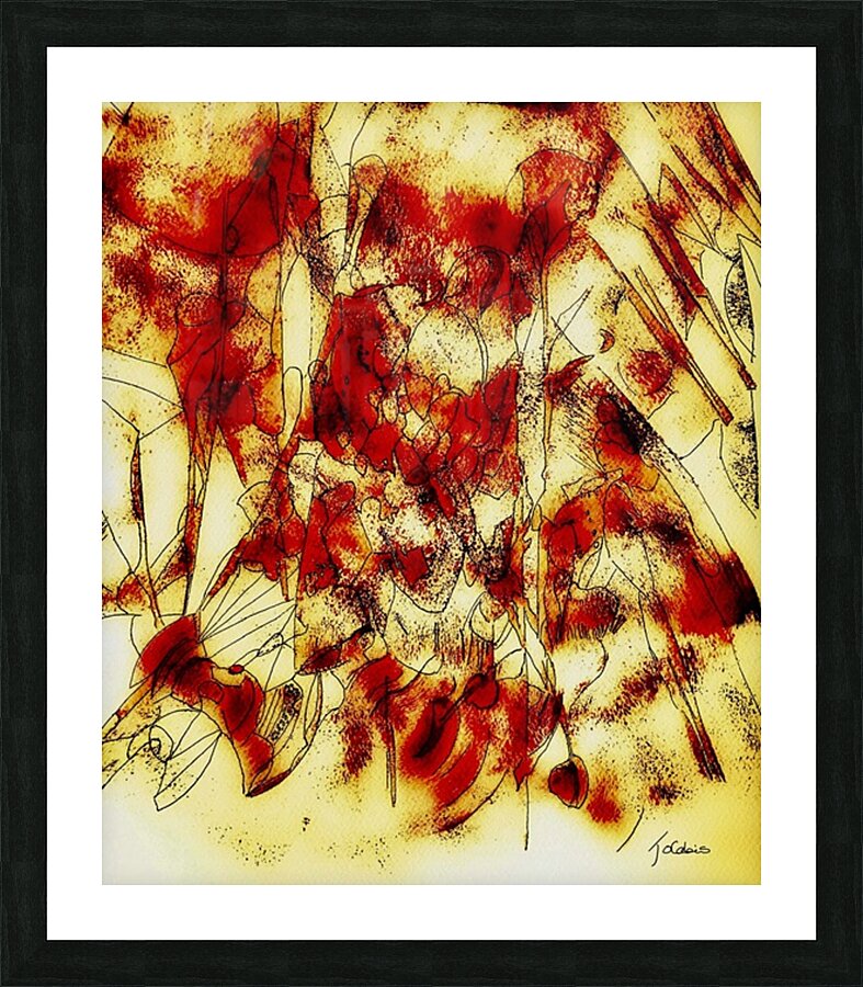 Abstraction  Picture Frame print