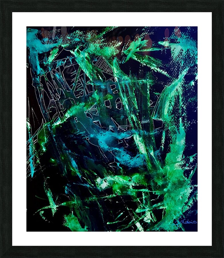 Abstraction  Picture Frame print