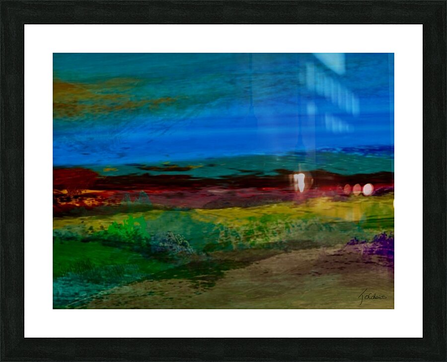 Les battures Picture Frame print
