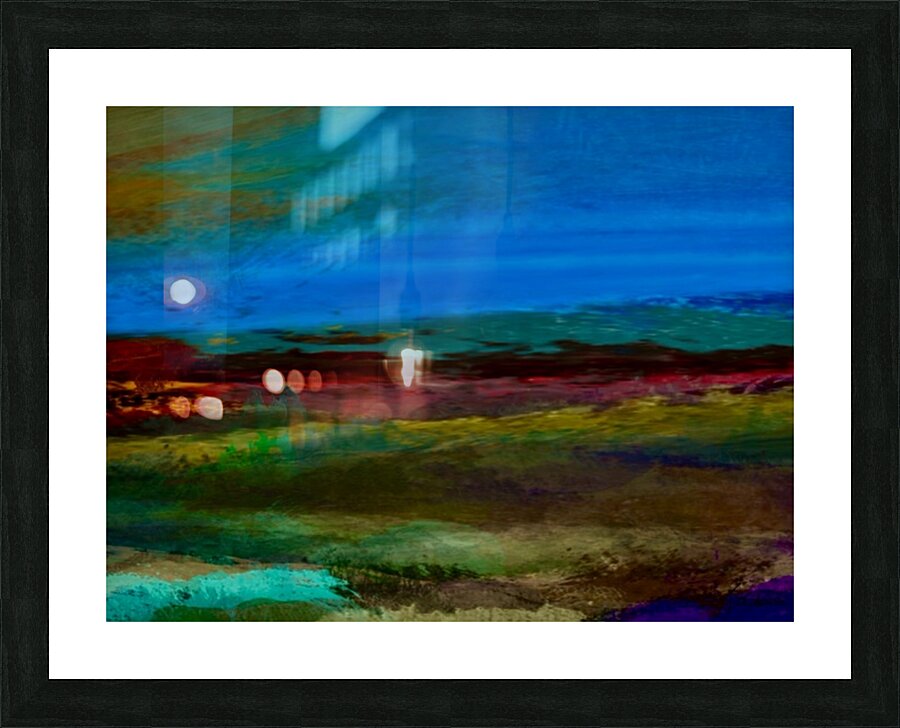 Les battures  Picture Frame print
