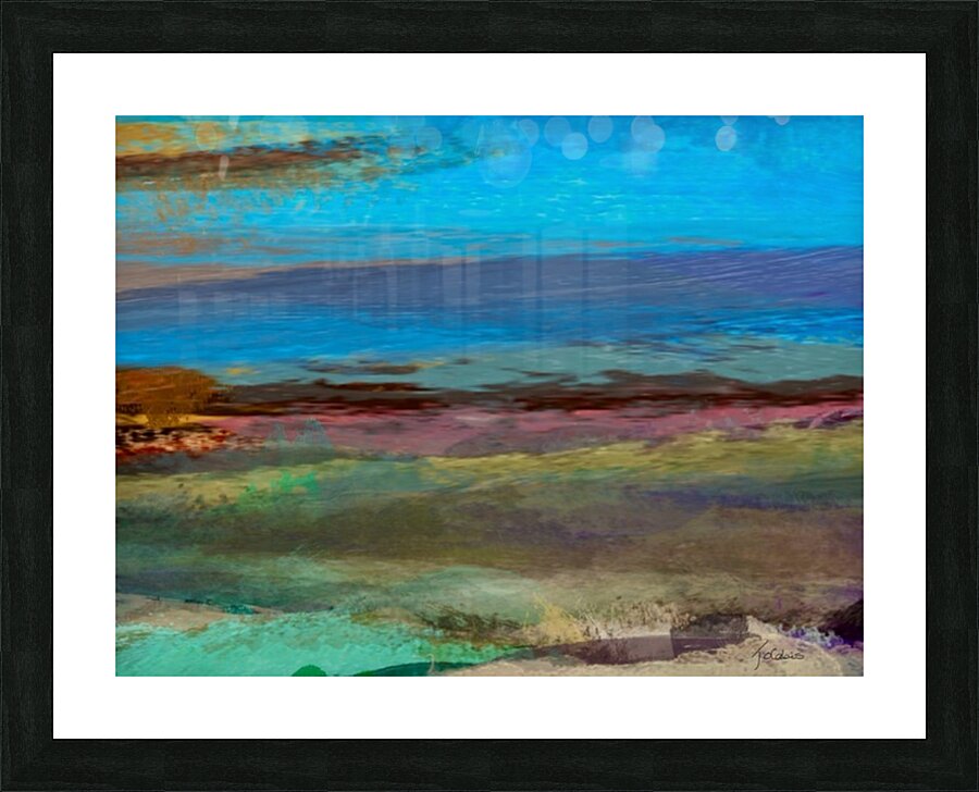 Bord de mer Picture Frame print