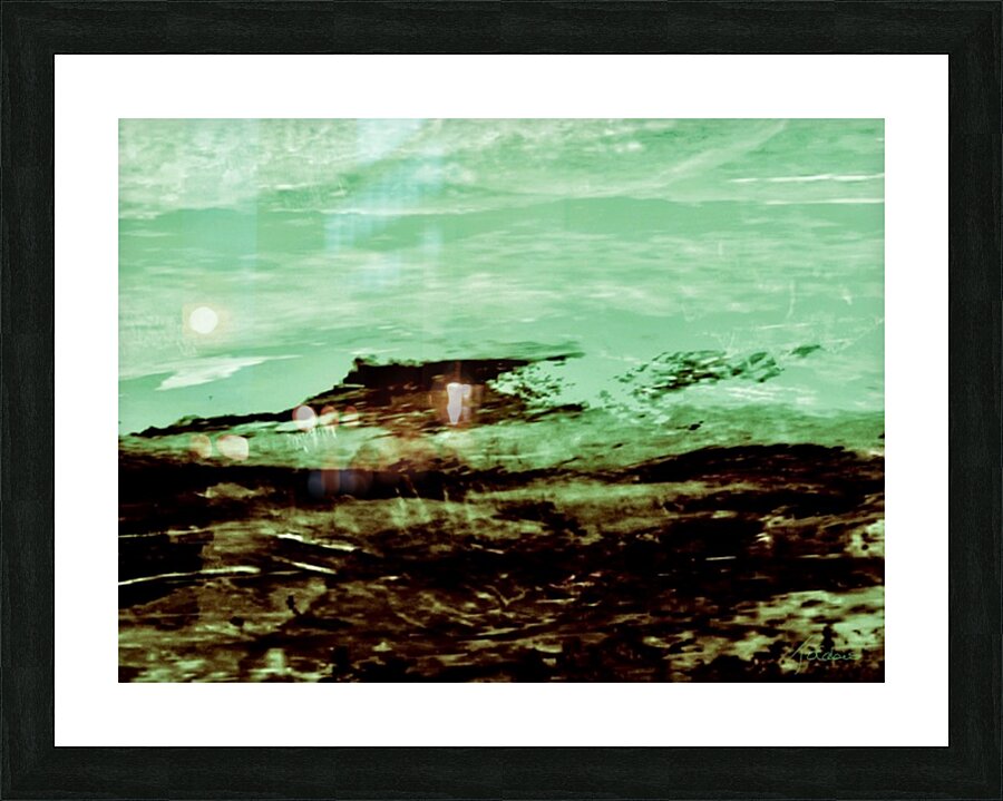Terre noire  Picture Frame print