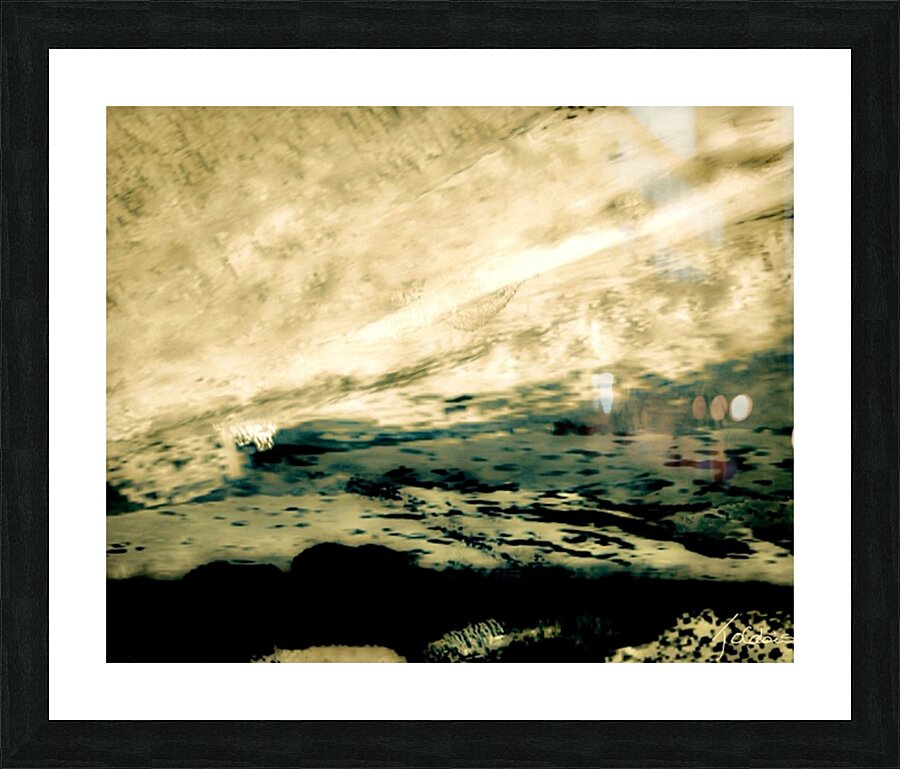 La plaine  Picture Frame print