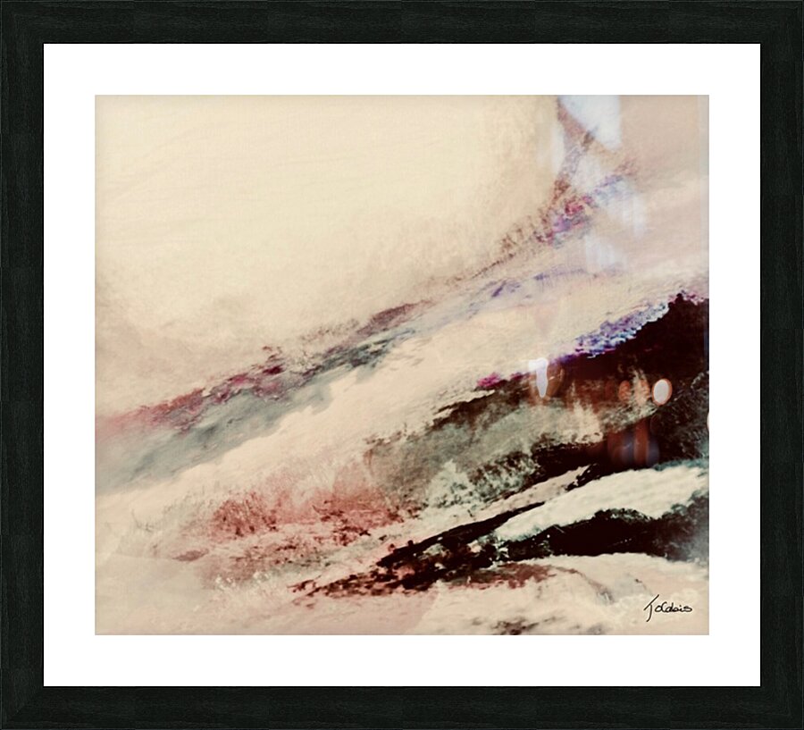 La pente Picture Frame print