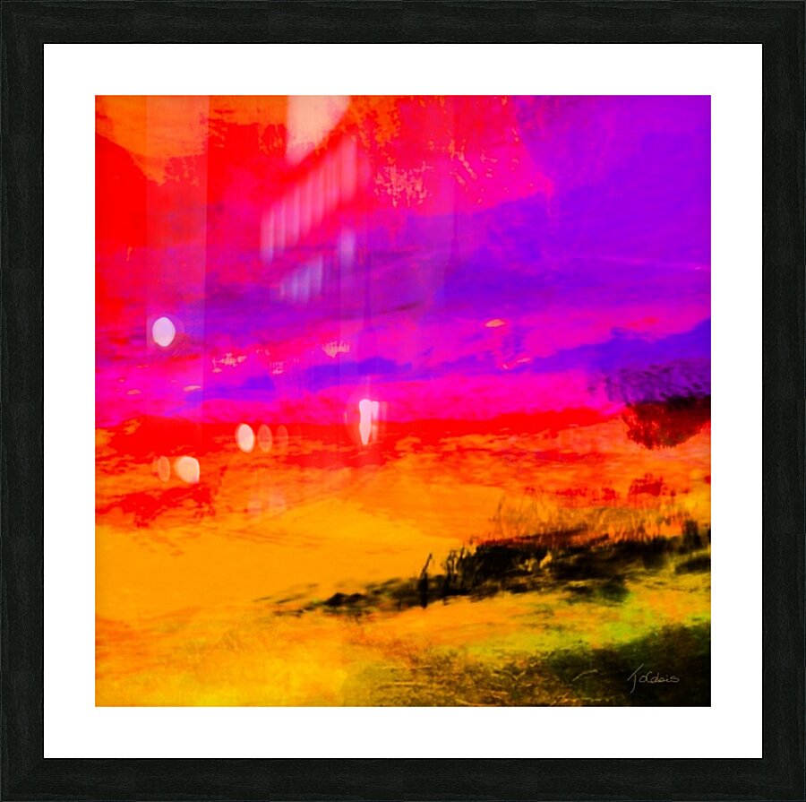 Paysage d’ete  Picture Frame print