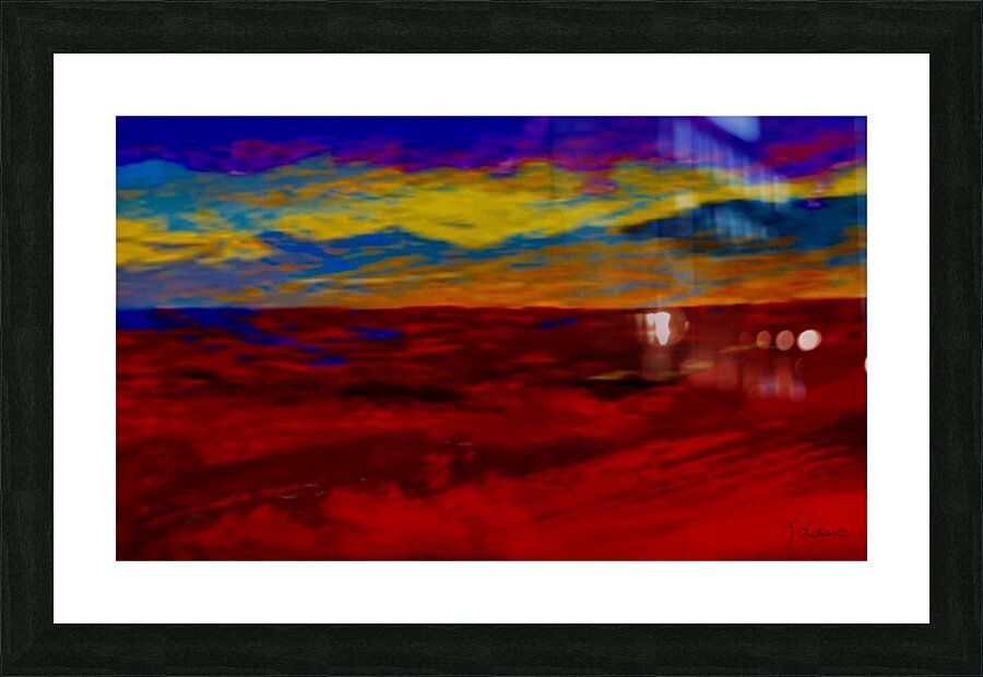 Terre argileuse  Picture Frame print