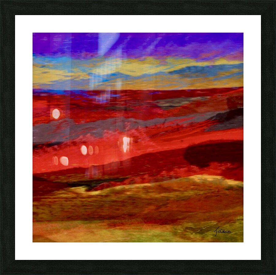 Fin de soiree  Picture Frame print