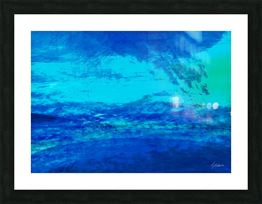Pluie diluvienne  Picture Frame print