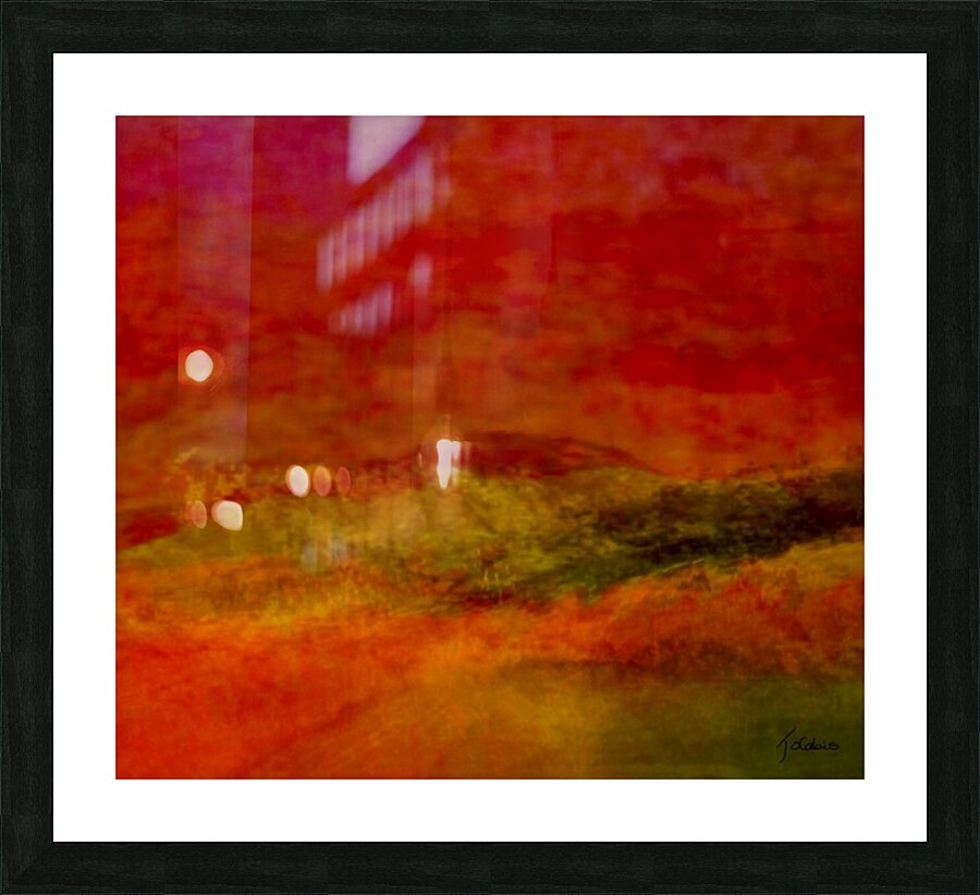 Rougeoyant  Picture Frame print