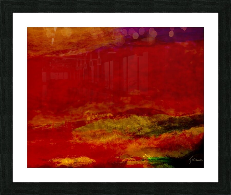 Sans horizon  Picture Frame print