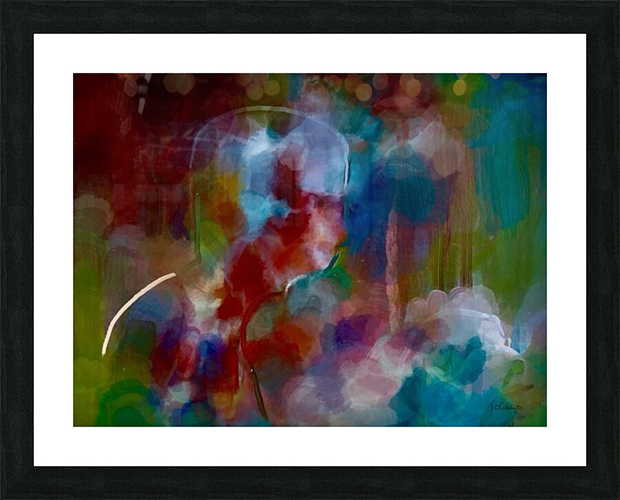 En pleine reflexion  Picture Frame print
