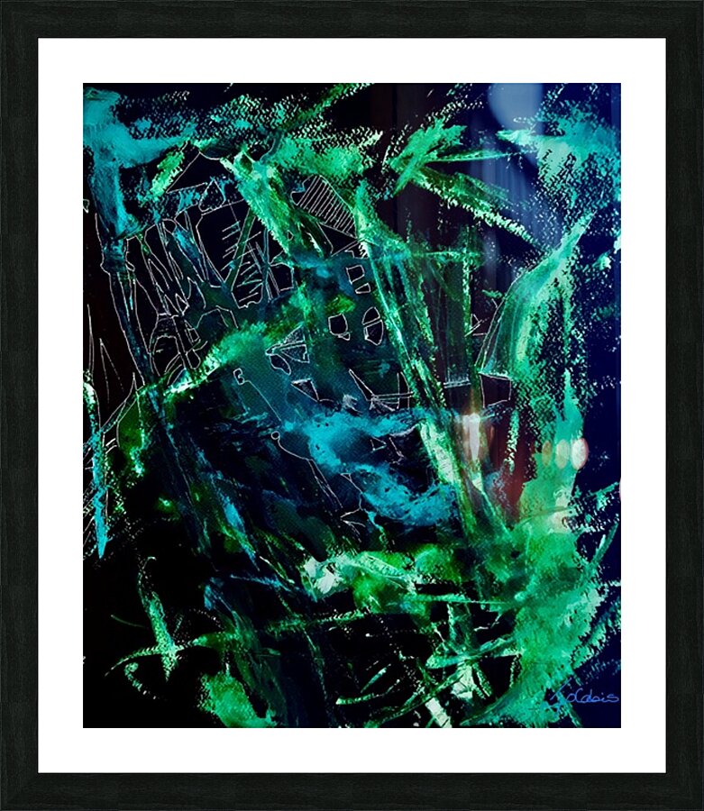 Abstraction  Picture Frame print