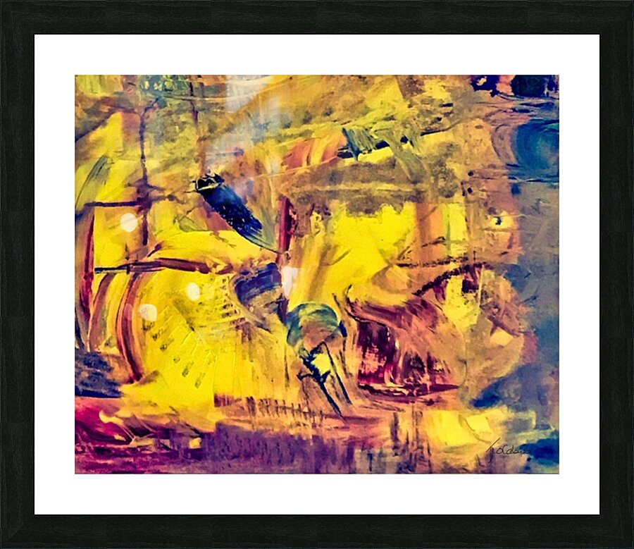 Etrangers  Picture Frame print
