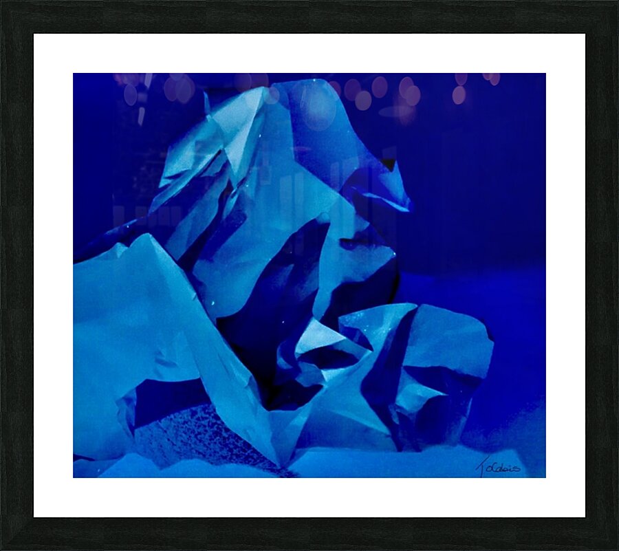 Hippocampe  Picture Frame print