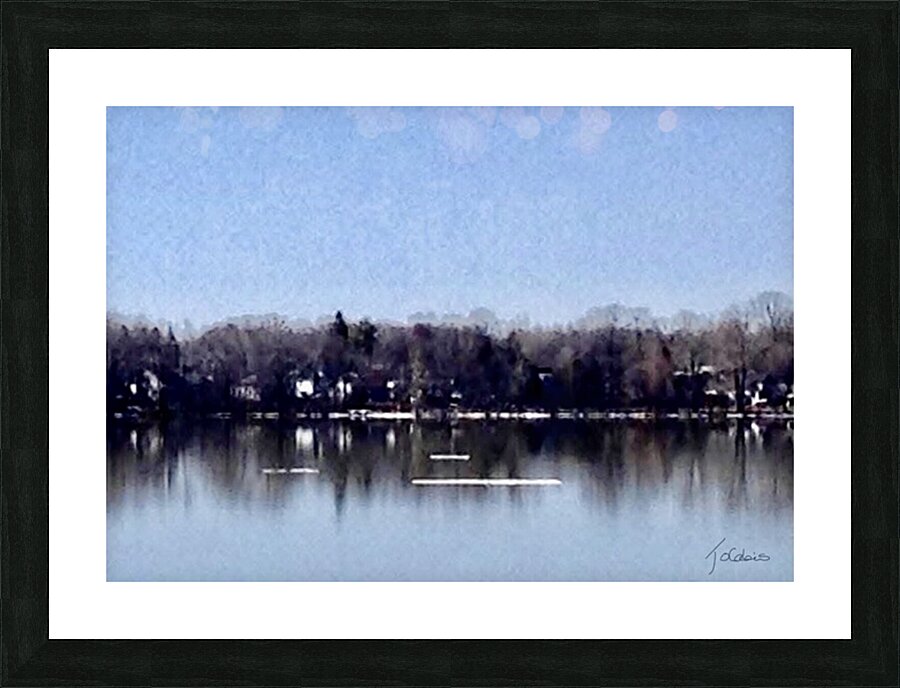 L’autre rive Picture Frame print