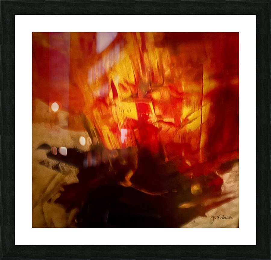 Illusion  Picture Frame print