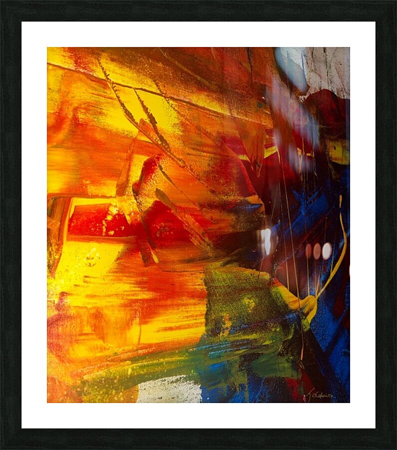 Illusion III Picture Frame print