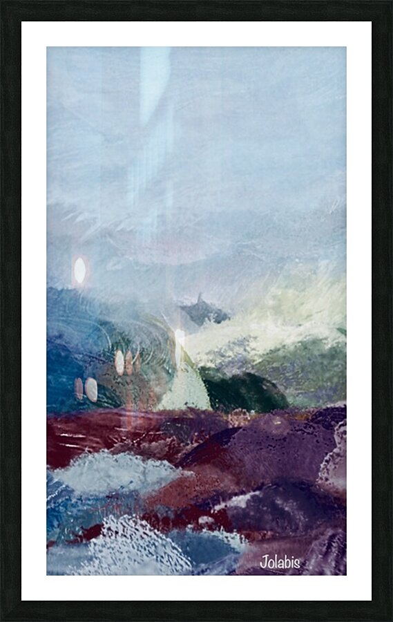 Lever de lune Picture Frame print