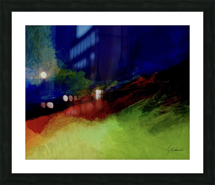Ciel bleu  Picture Frame print