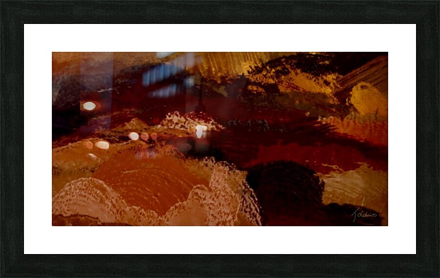 Lichen  Picture Frame print
