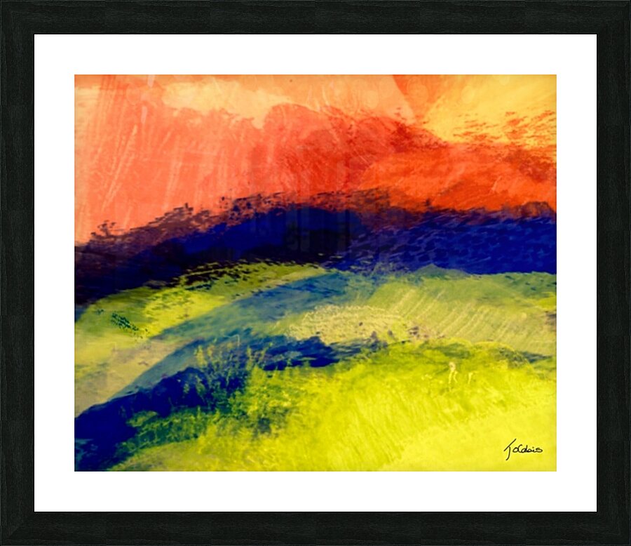La riviere  Picture Frame print