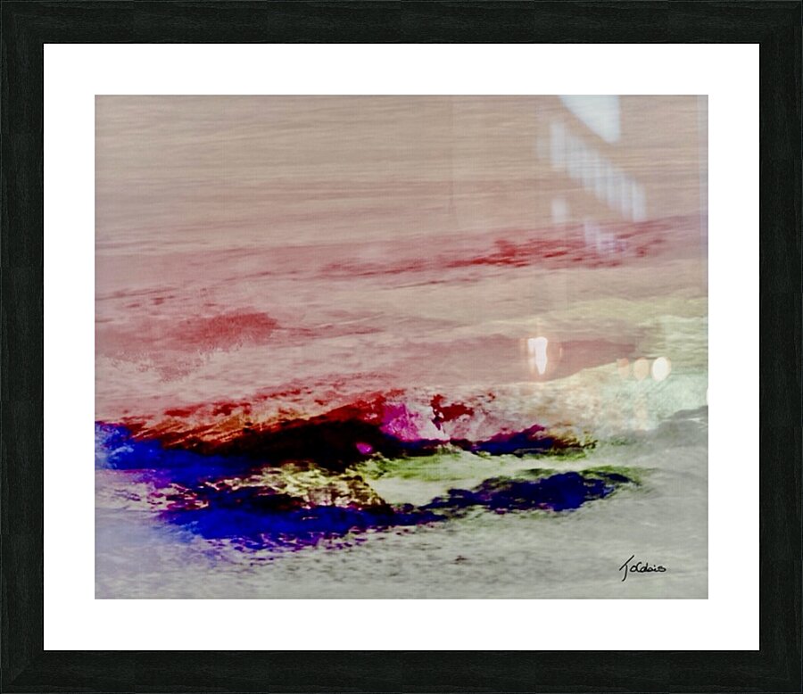 Plage  Picture Frame print