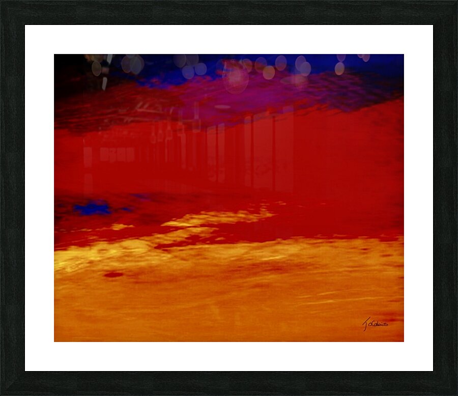 Rougeoyant  Picture Frame print