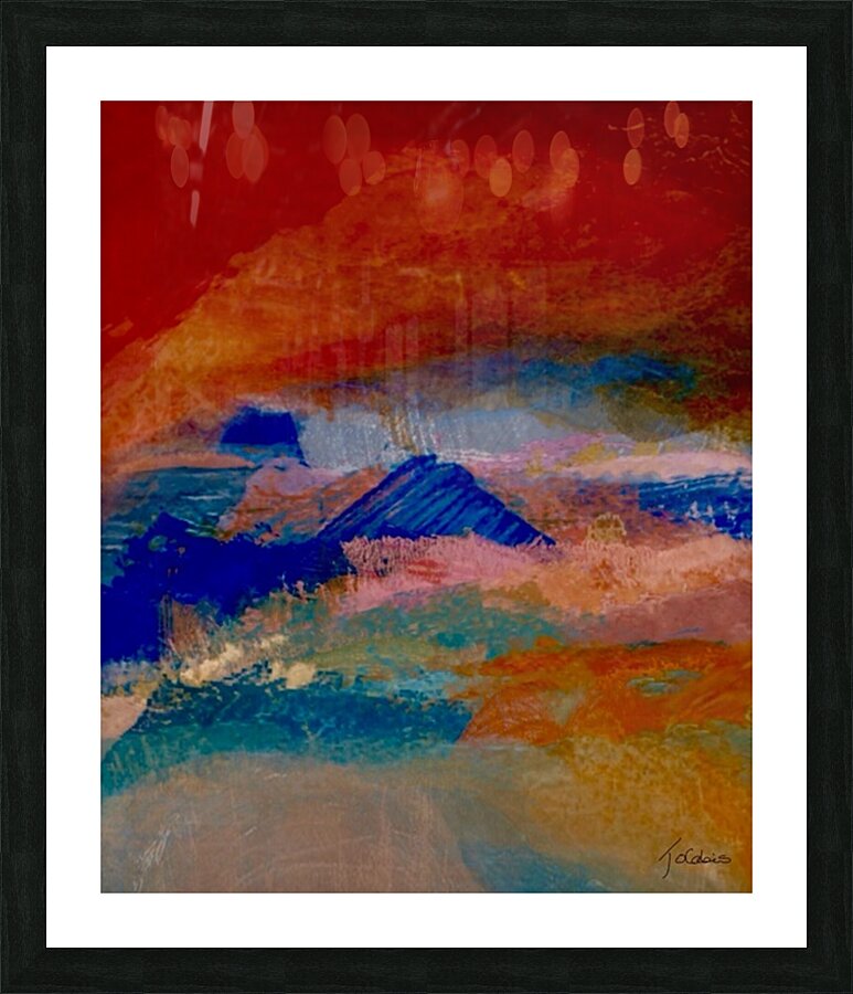 Paysage d’ete  Picture Frame print