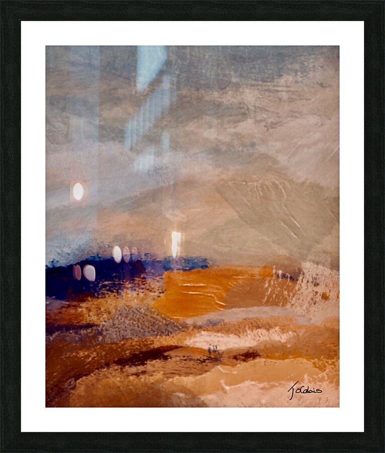 Dunes de lichen  Picture Frame print