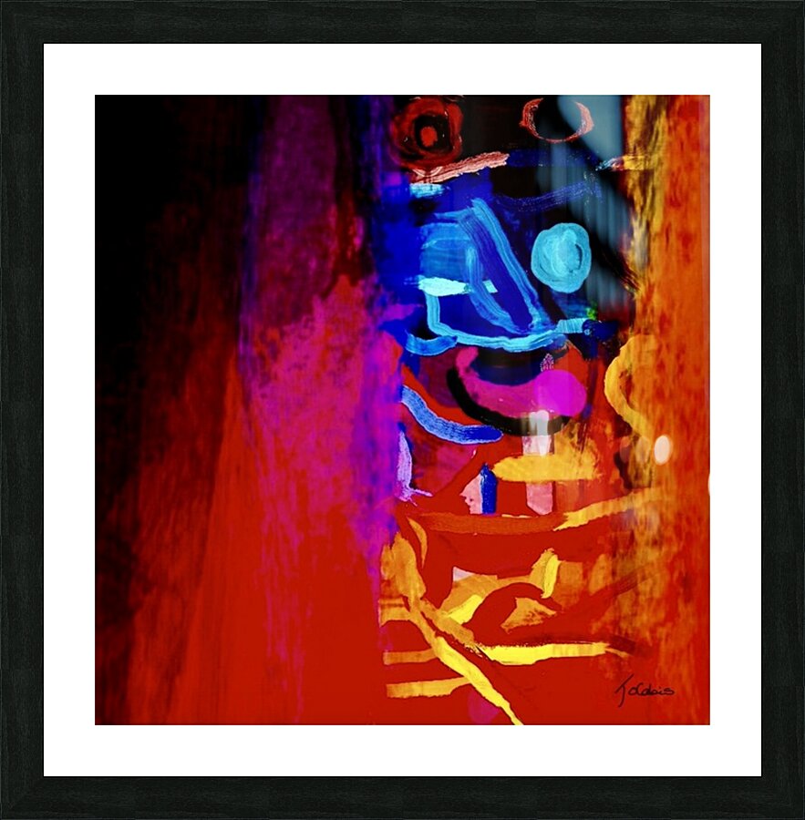 Graffiti II Picture Frame print