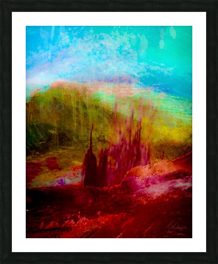 Emergence  Picture Frame print