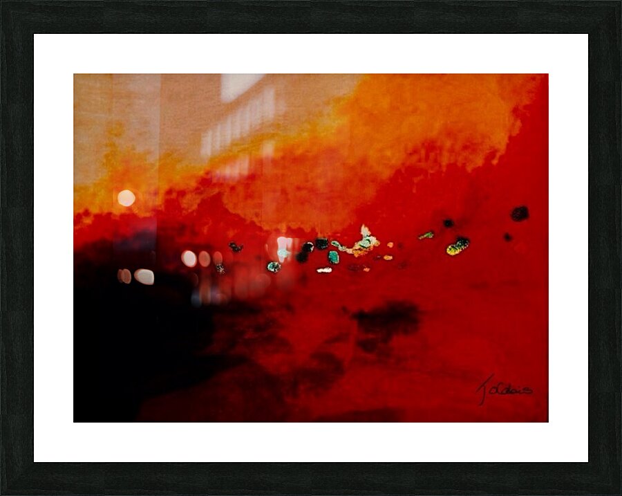 Les pierres  Picture Frame print