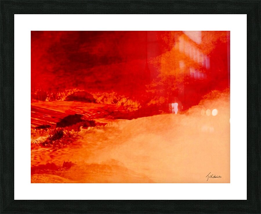 Brouillard  Picture Frame print