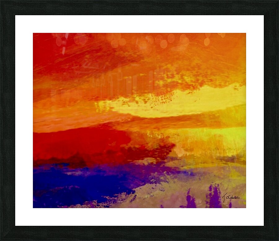 Soir d’ete  Picture Frame print