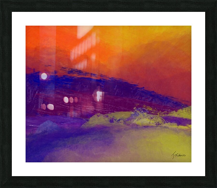 Canicule II Picture Frame print