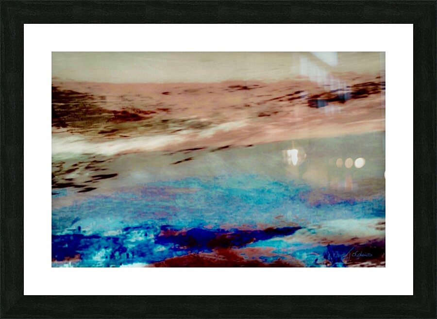 Rivage marin  Picture Frame print
