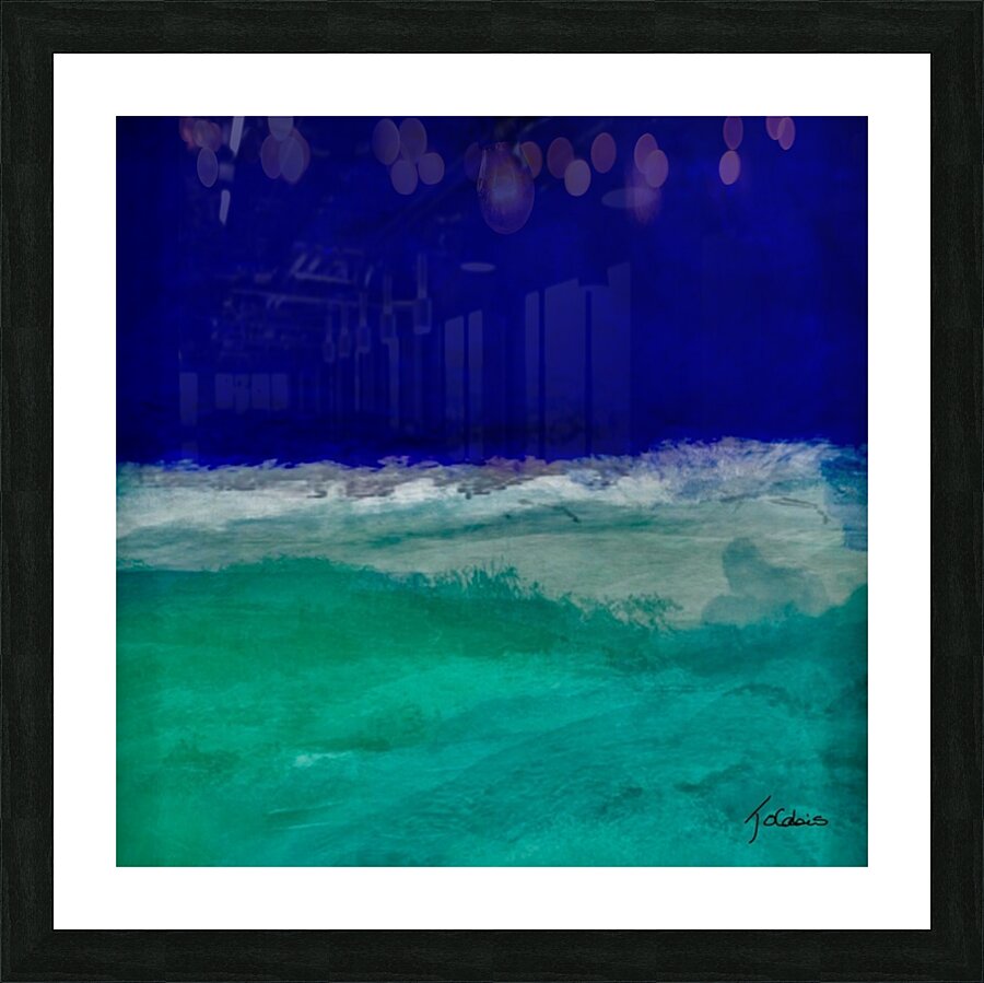 Ciel bleu  Picture Frame print