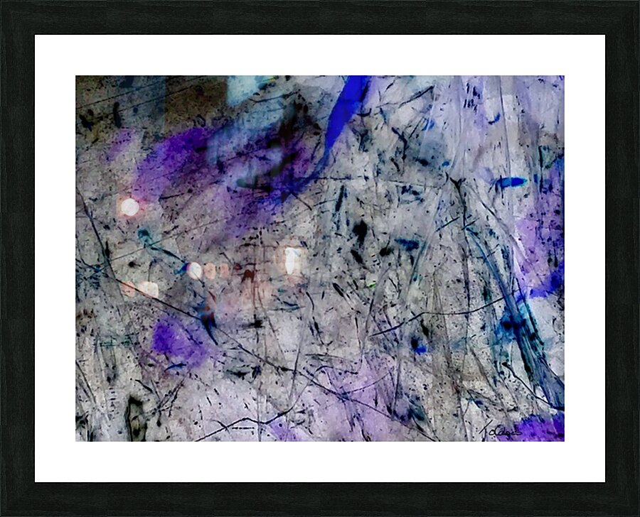 Brouillon  Picture Frame print