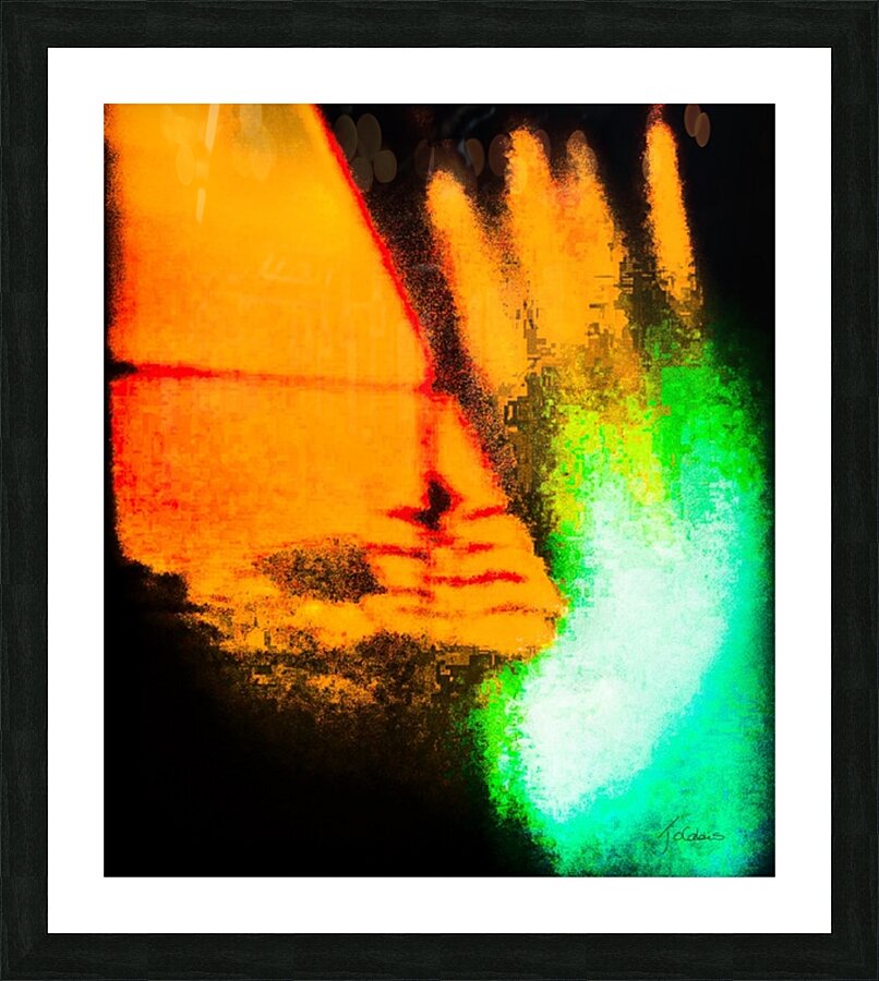 La fenetre  Picture Frame print