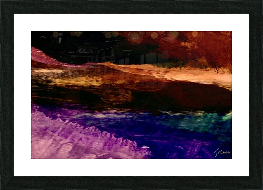 La nuit Picture Frame print