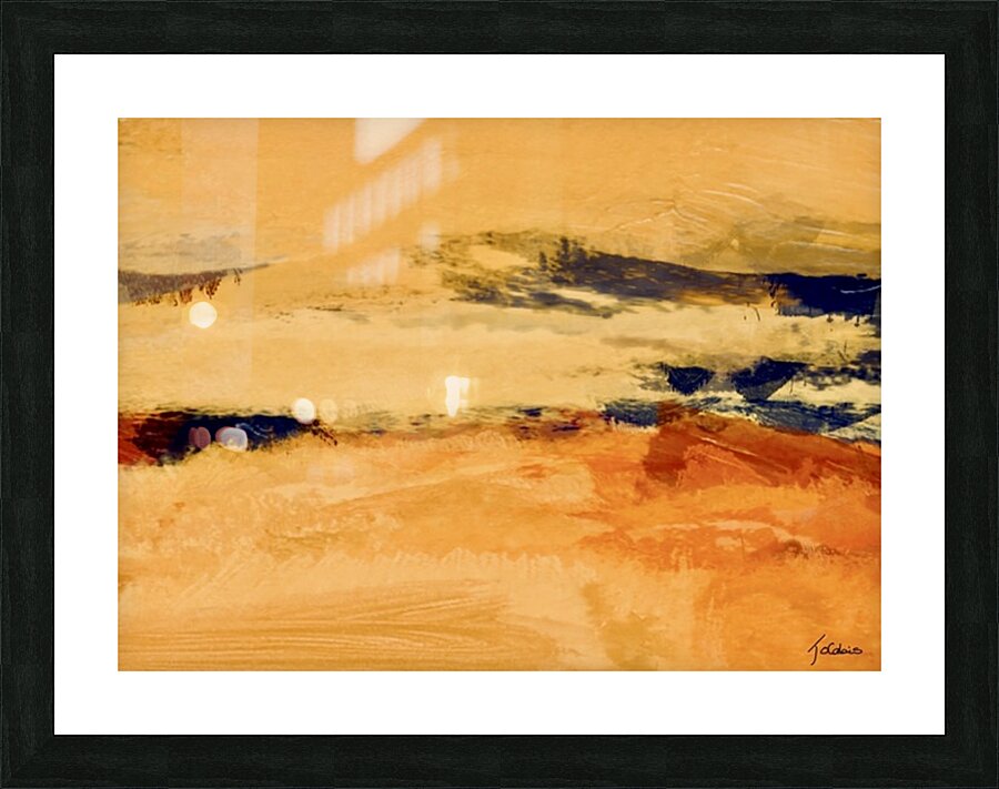 Fonte du printemps  Picture Frame print