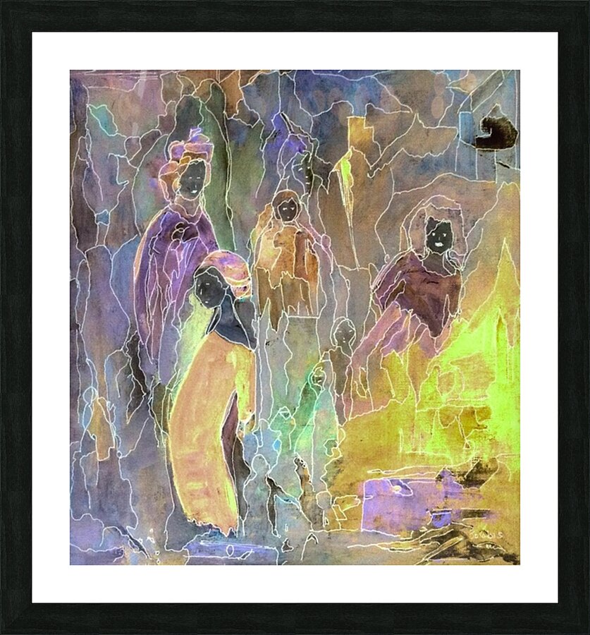 Generations 3 Picture Frame print